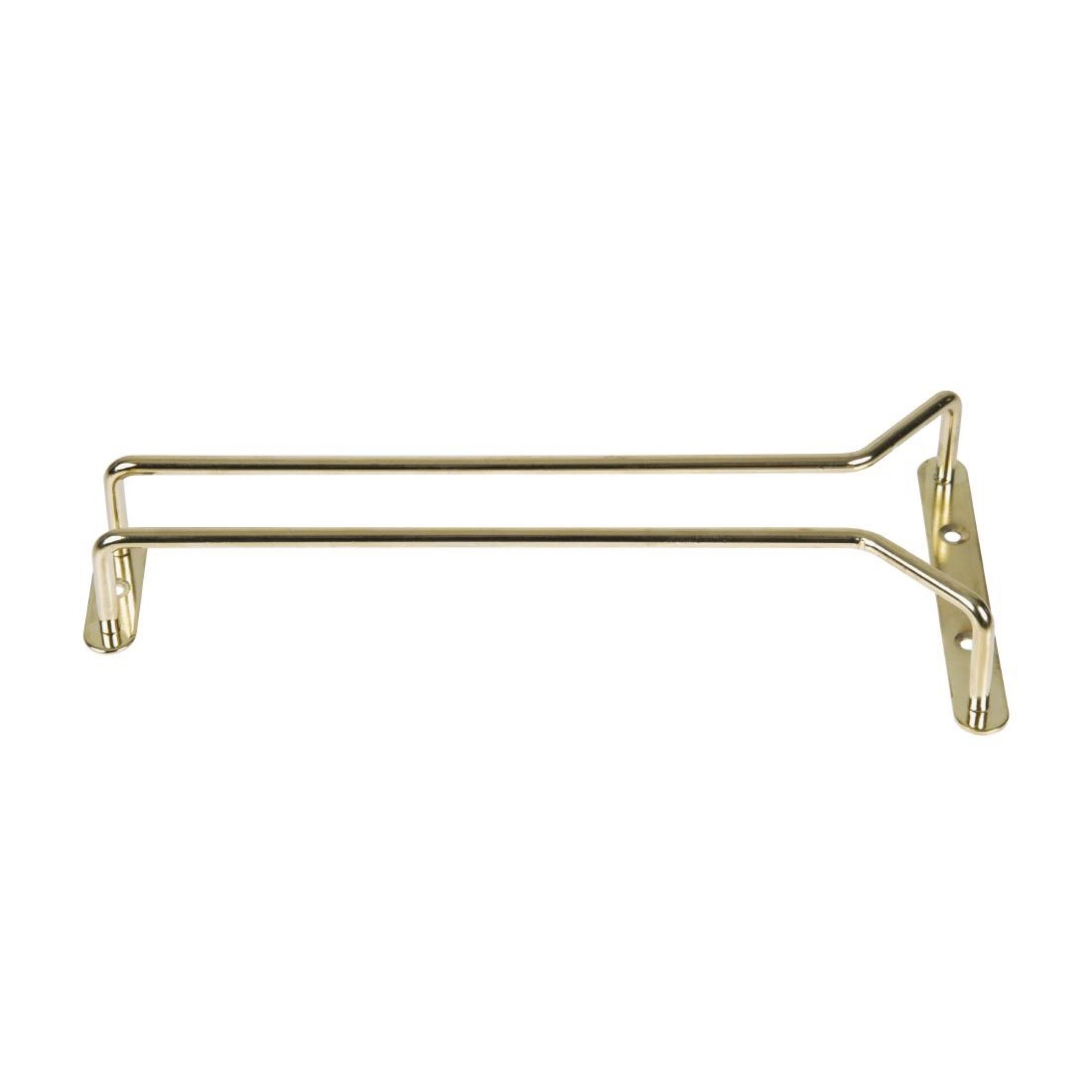 Picture of Beaumont Brass Wine Glass Rack 255mm