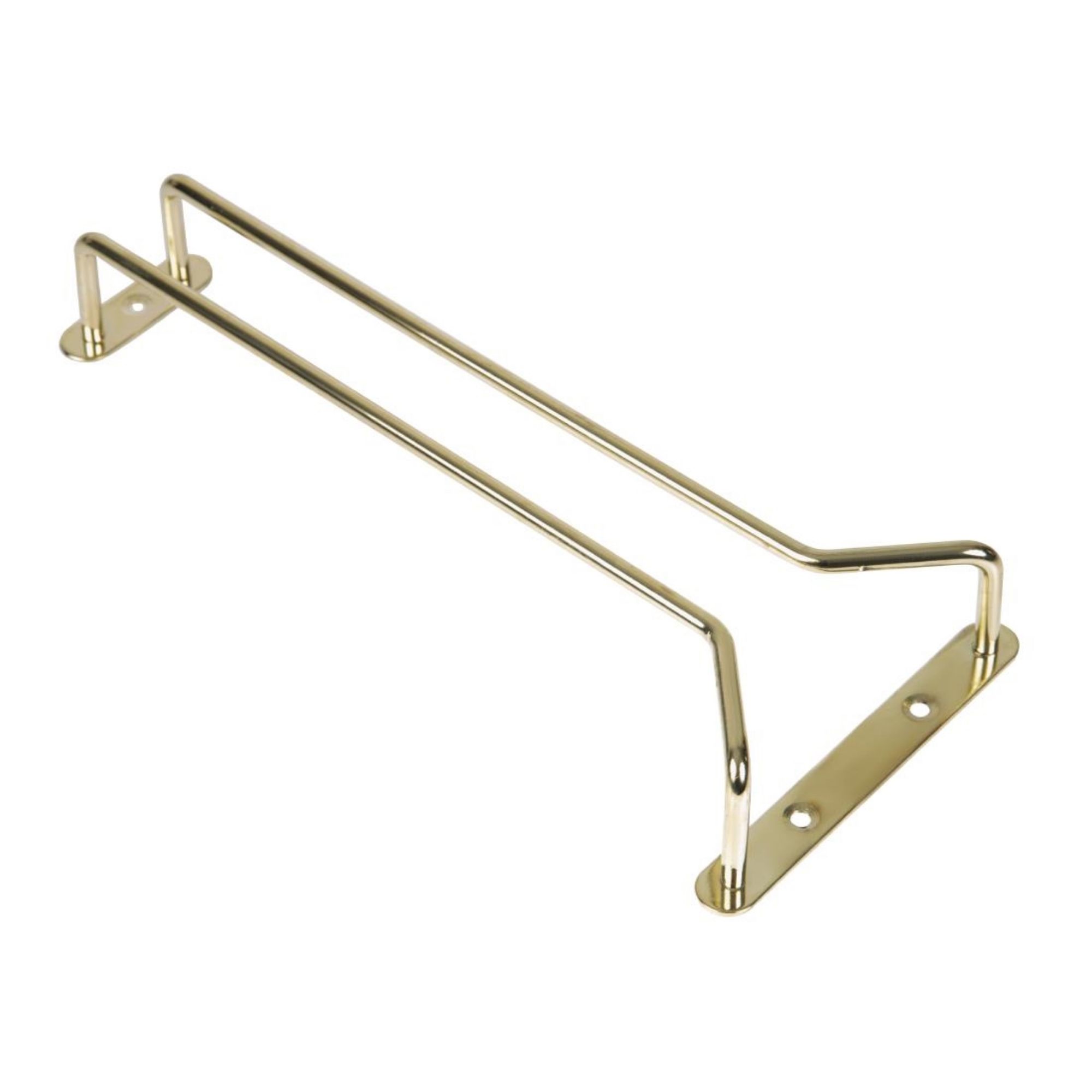 Picture of Beaumont Brass Wine Glass Rack 255mm