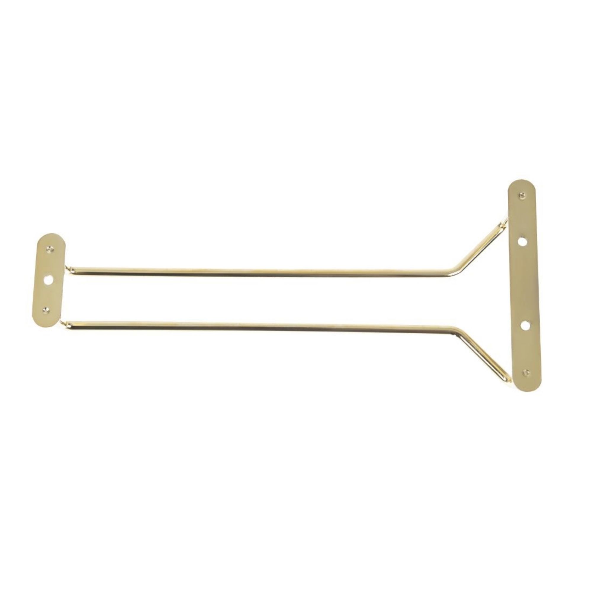 Picture of Beaumont Brass Wine Glass Rack 255mm