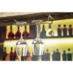 Picture of Beaumont Brass Wine Glass Rack 255mm