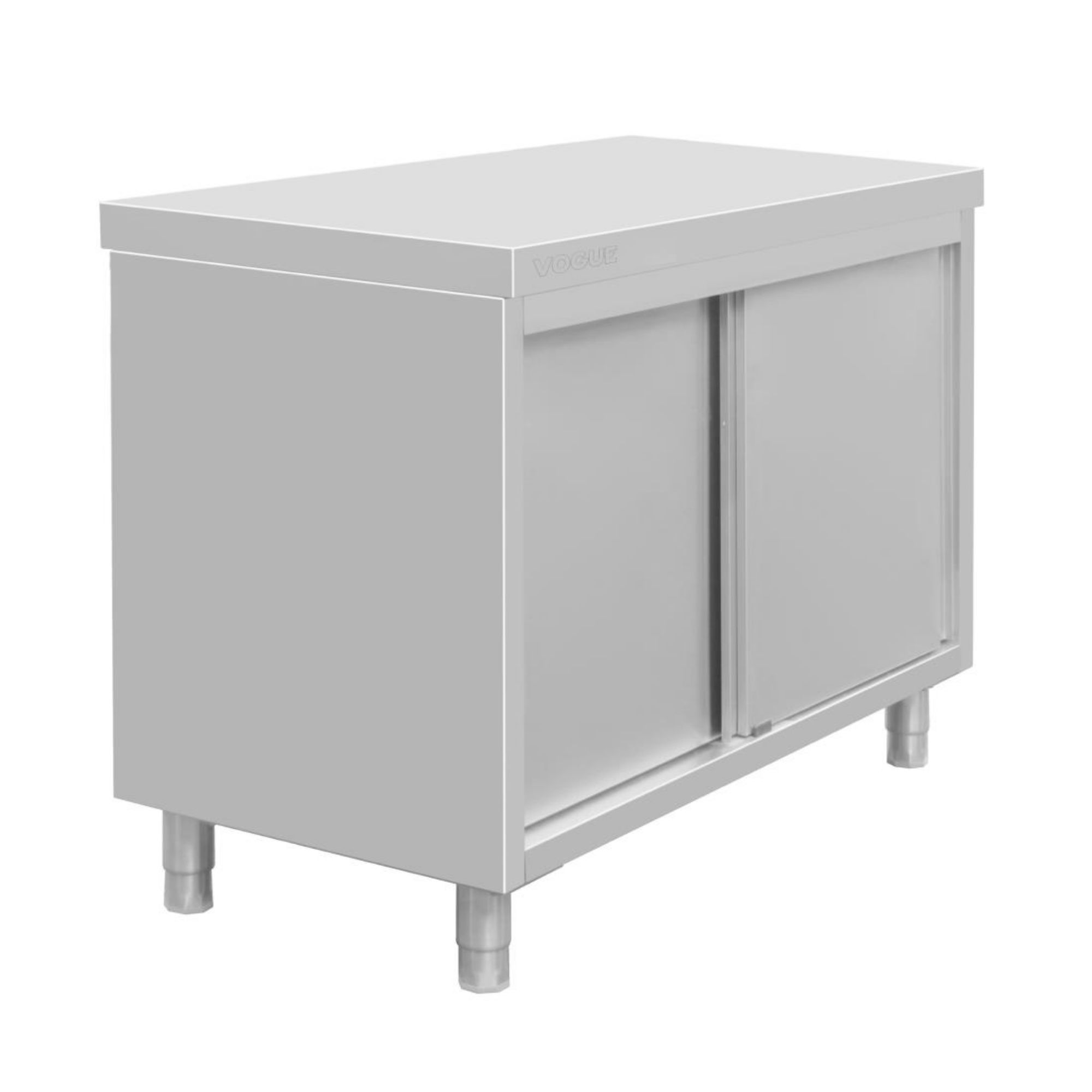 Picture of Vogue Standing Floor Cupboard Stainless Steel 900x1200x600mm