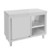 Picture of Vogue Standing Floor Cupboard Stainless Steel 900x1200x600mm