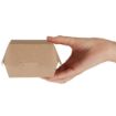 Picture of Colpac Compostable Kraft Burger Boxes Small 108mm (250 pack)
