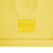 Picture of Hygiplas Square Food Storage Container Lid Yellow Medium