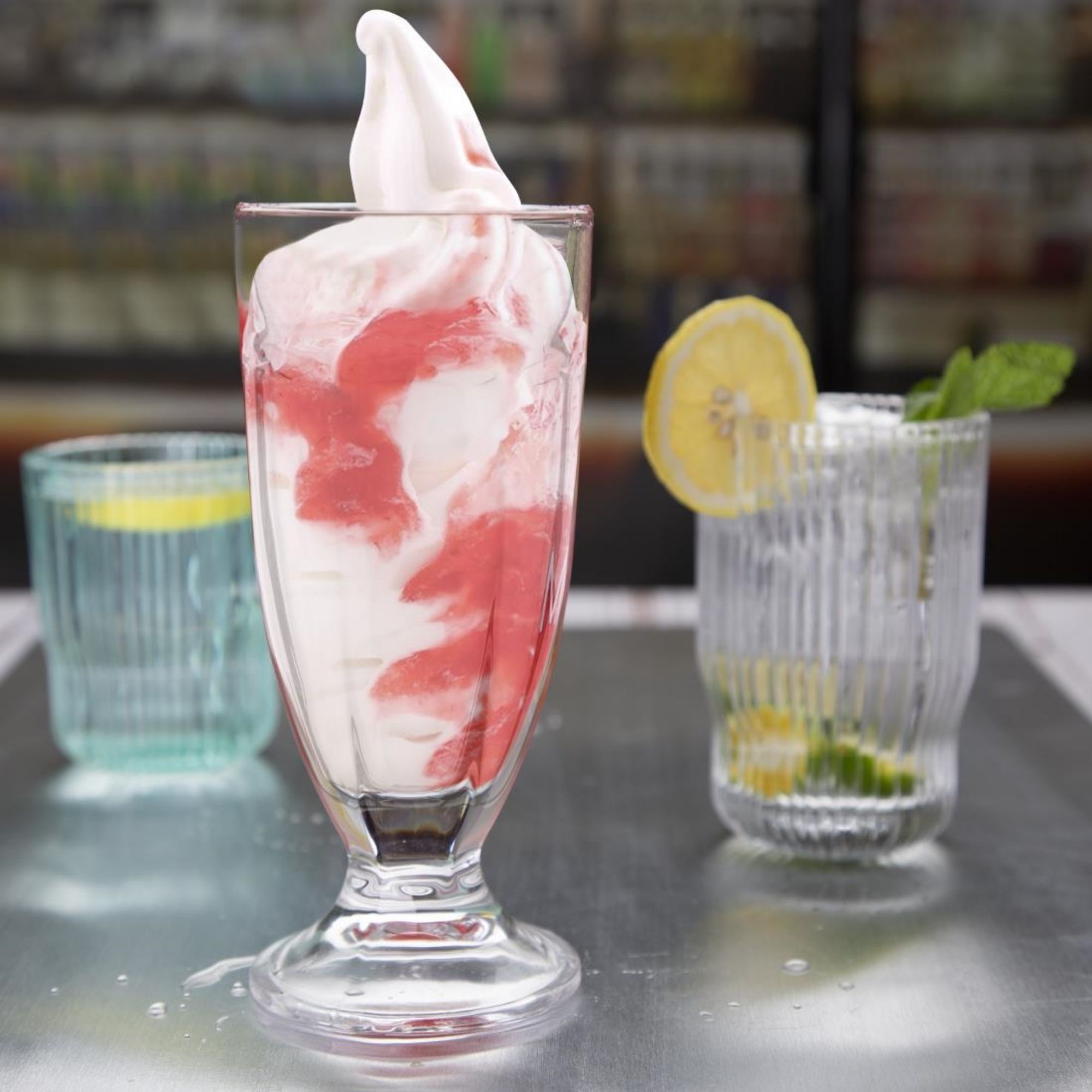 Picture of Olympia Tall Sundae Glasses 340ml (6 pack)