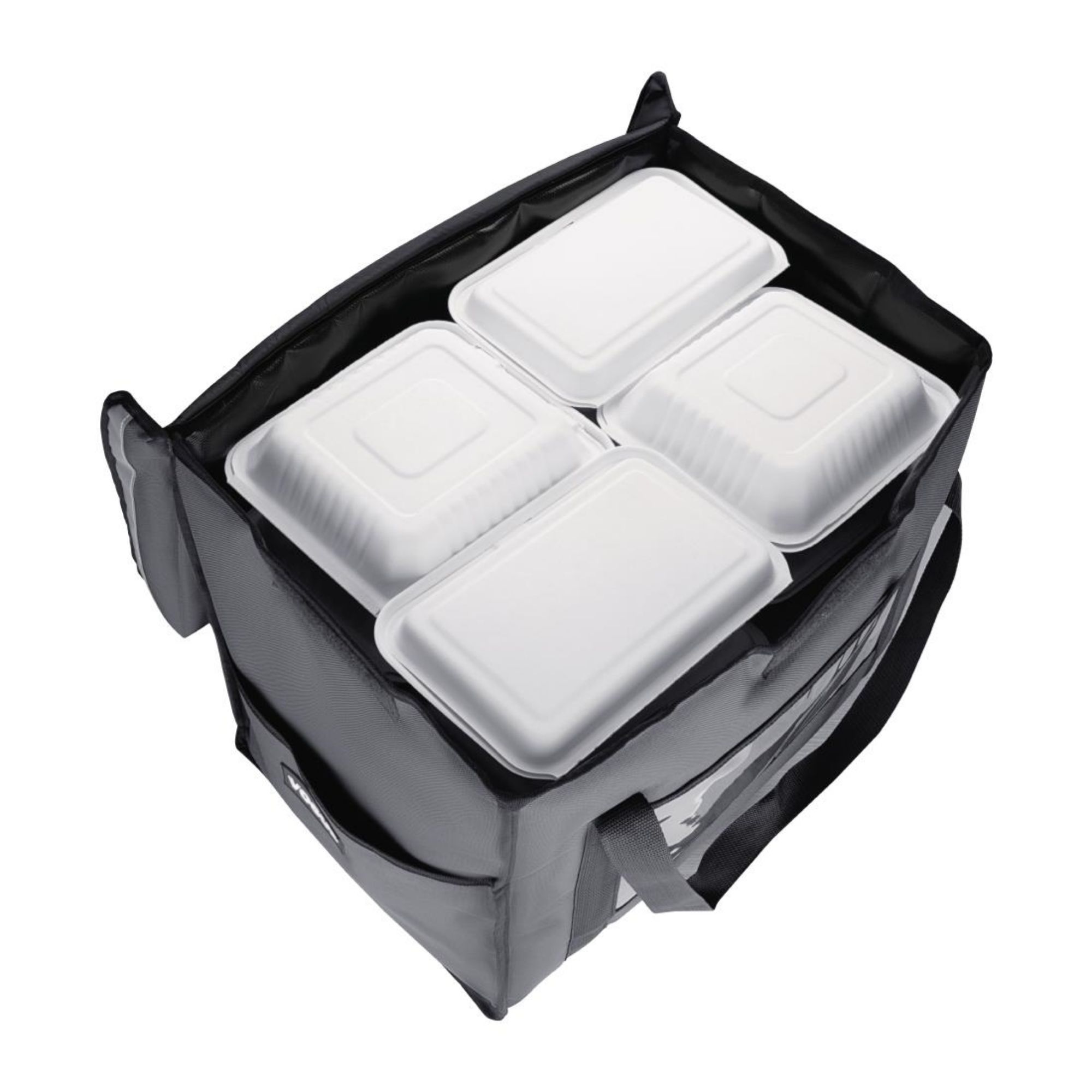 Picture of Vogue Insulated Folding Delivery Bag Grey 540x360x430mm
