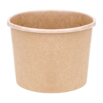 Picture of Fiesta Recyclable Soup Containers 340ml/12oz 98mm (500 Pack)