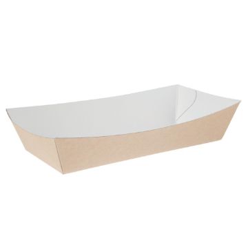 Picture of Colpac Compostable Kraft Food Trays Large 220mm (250 Pack)