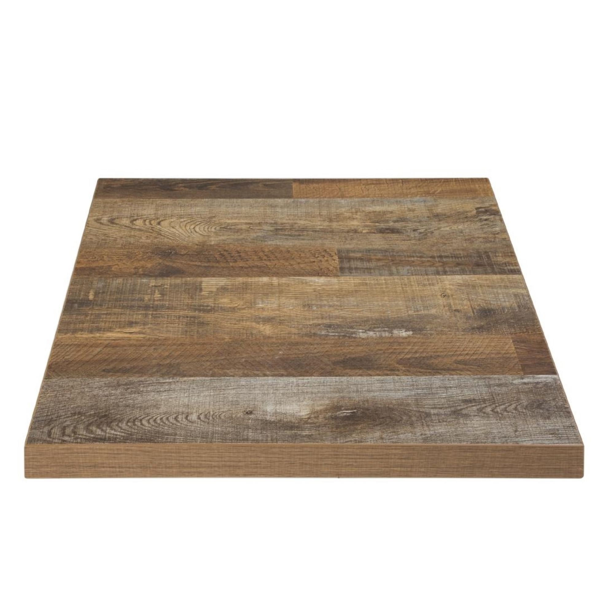 Picture of Bolero Pre-Drilled Square Table Top Urban Dark 700mm