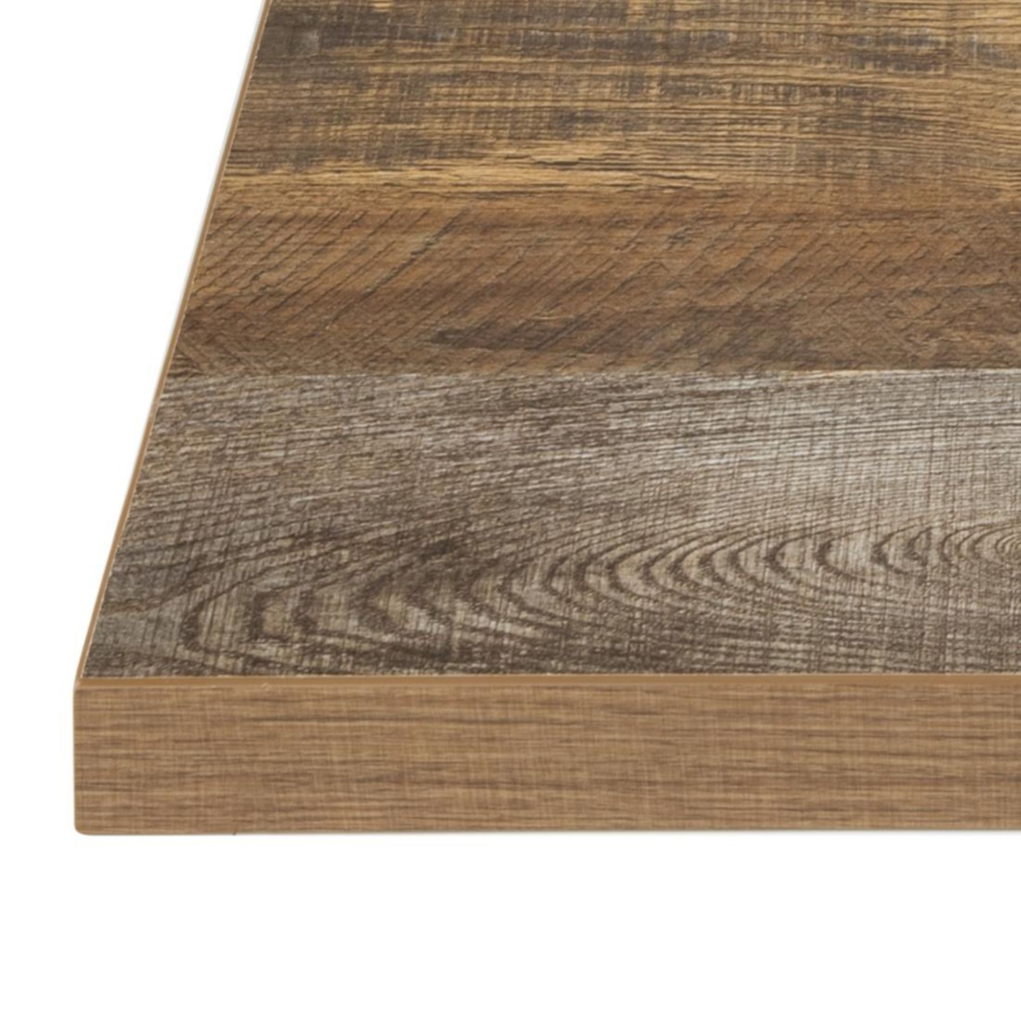 Picture of Bolero Pre-Drilled Square Table Top Urban Dark 700mm