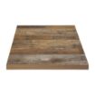 Picture of Bolero Pre-Drilled Square Table Top Urban Dark 600mm - DR821