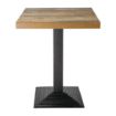 Picture of Bolero Pre-Drilled Square Table Top Urban Dark 600mm - DR821