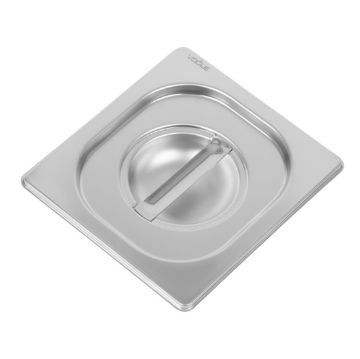 Picture of Vogue Heavy Duty Stainless Steel 1/6 Gastronorm Tray Lid