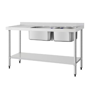 Picture of Vogue Double Sink Left Hand Drainer 1500mm