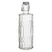 Picture of Olympia Geo Glass Water Bottle with Stopper 1Ltr (6 Pack)