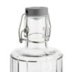 Picture of Olympia Geo Glass Water Bottle with Stopper 1Ltr (6 Pack)