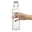 Picture of Olympia Geo Glass Water Bottle with Stopper 1Ltr (6 Pack)