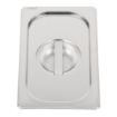 Picture of Vogue Heavy Duty Stainless Steel 1/4 Gastronorm Tray Lid