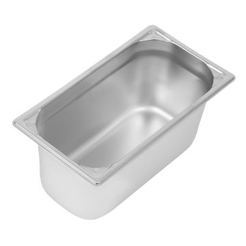 Picture of Vogue Heavy Duty Stainless Steel 1/3 Gastronorm Tray 150mm