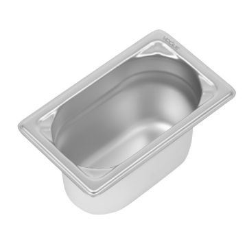 Picture of Vogue Heavy Duty Stainless Steel 1/9 Gastronorm Tray 100mm