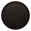 Picture of Cambro Treadlite Fibreglass Round Non-Slip Tray Black 405mm - DB004