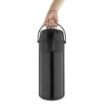 Picture of Olympia Pump Action Stainless Steel Double Wall Airpot Black