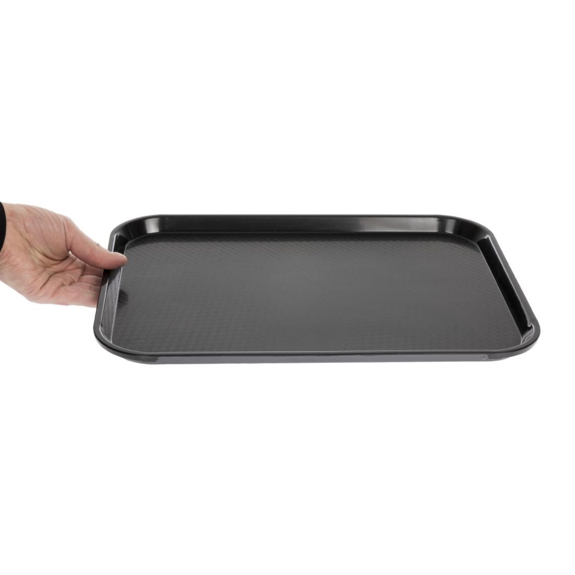 Picture of Cambro Polypropylene Fast Food Tray Black 410mm