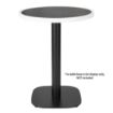Picture of Bolero Fibre Glass Round Table Top Dark Granite Effect 580mm