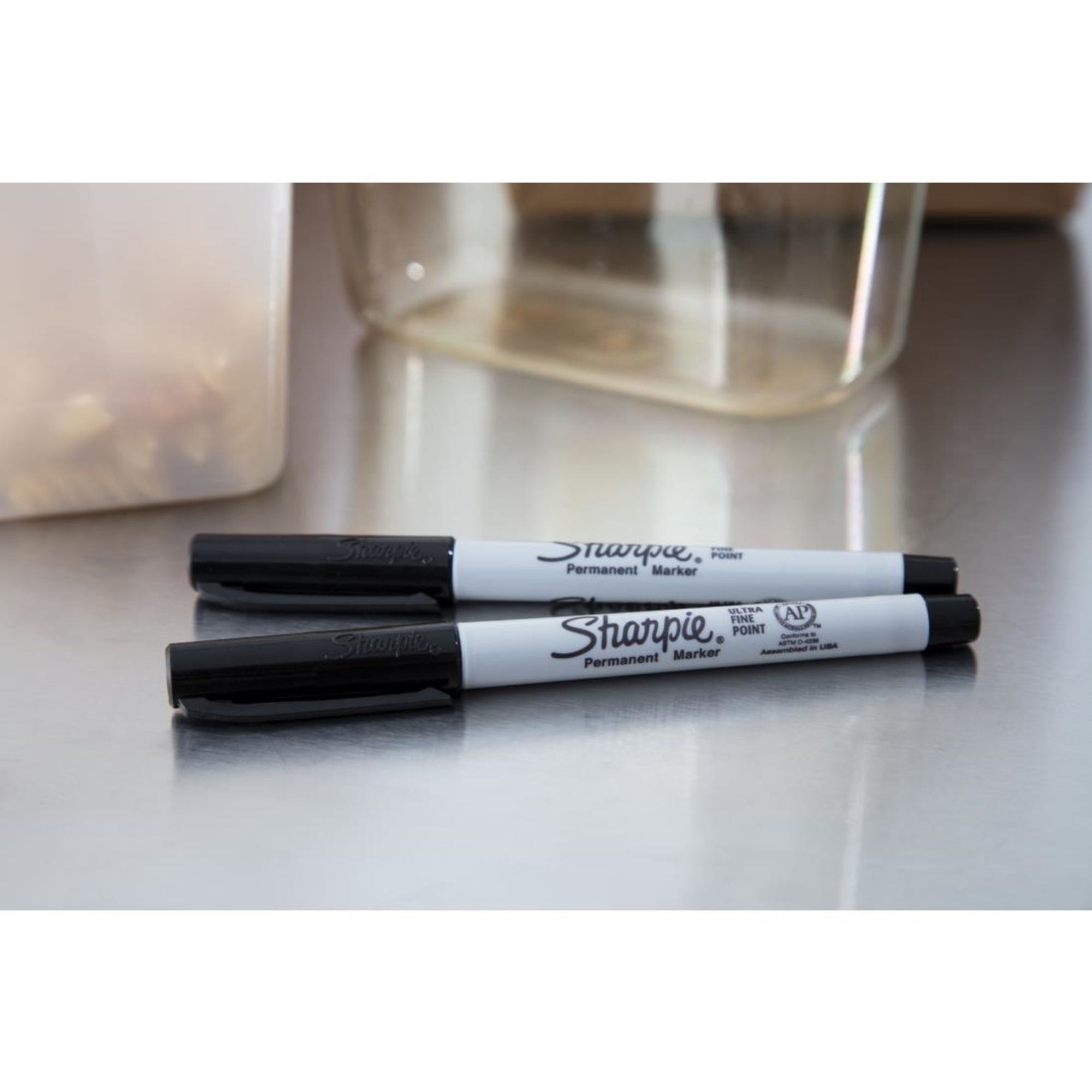 Picture of Sharpie Ultra Fine Permanent Marker Black (2 Pack)