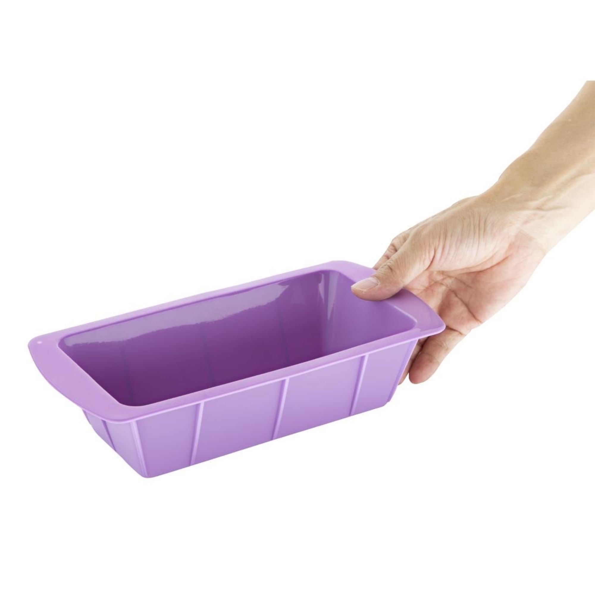 Picture of Hygiplas Flexible Silicone Purple Loaf Pan