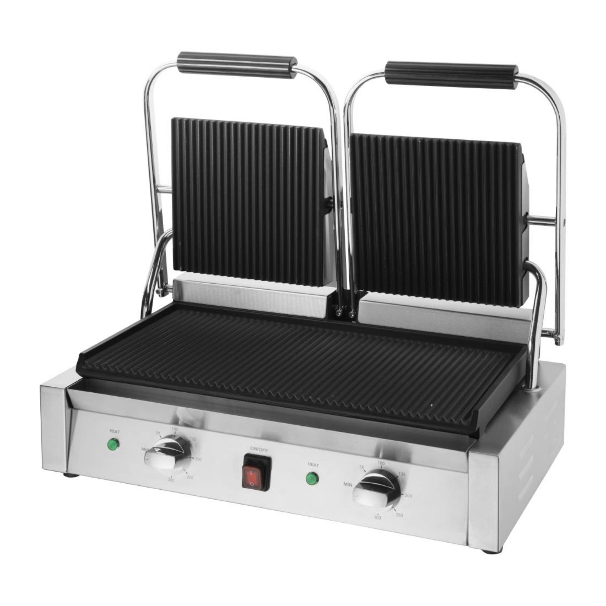 Picture of Buffalo Bistro Double Ribbed Contact Grill