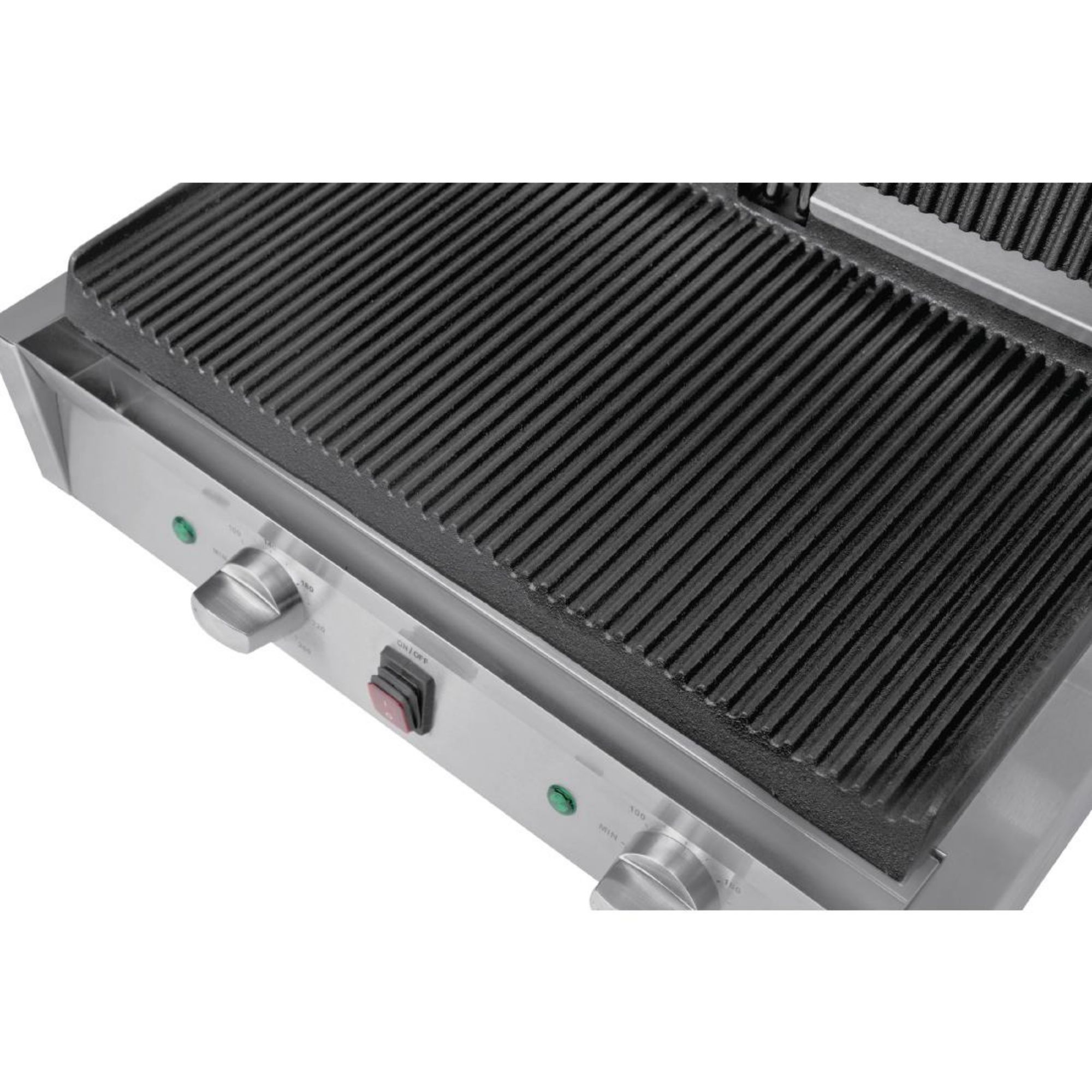 Picture of Buffalo Bistro Double Ribbed Contact Grill