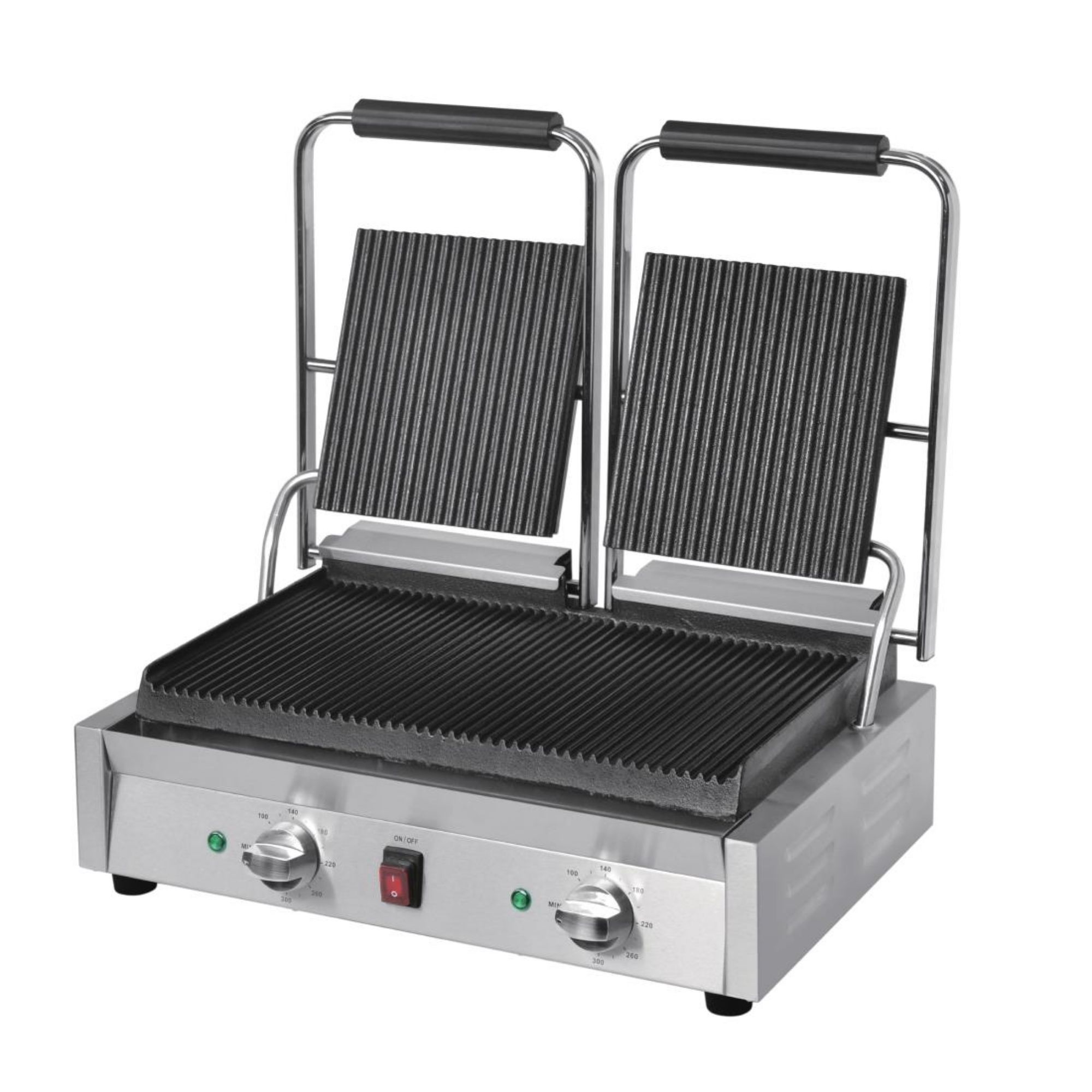 Picture of Buffalo Bistro Double Ribbed Contact Grill