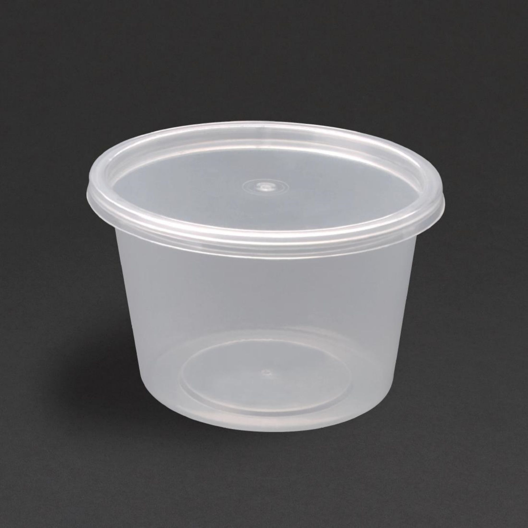 Picture of Fiesta Recyclable Plastic Microwavable Deli Pots 100ml (100 pack)