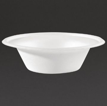 Picture of Fiesta Compostable Bagasse Bowls Round 10oz (50 Pack)