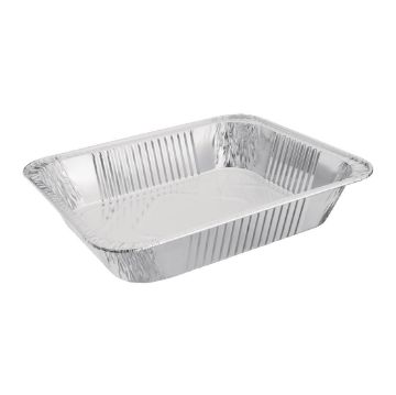 Picture of Fiesta Recyclable Foil 1/2 Gastronorm Containers (5 Pack)