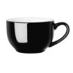 Picture of Olympia Cafe Cappuccino Cups Black 340ml (12 Pack)