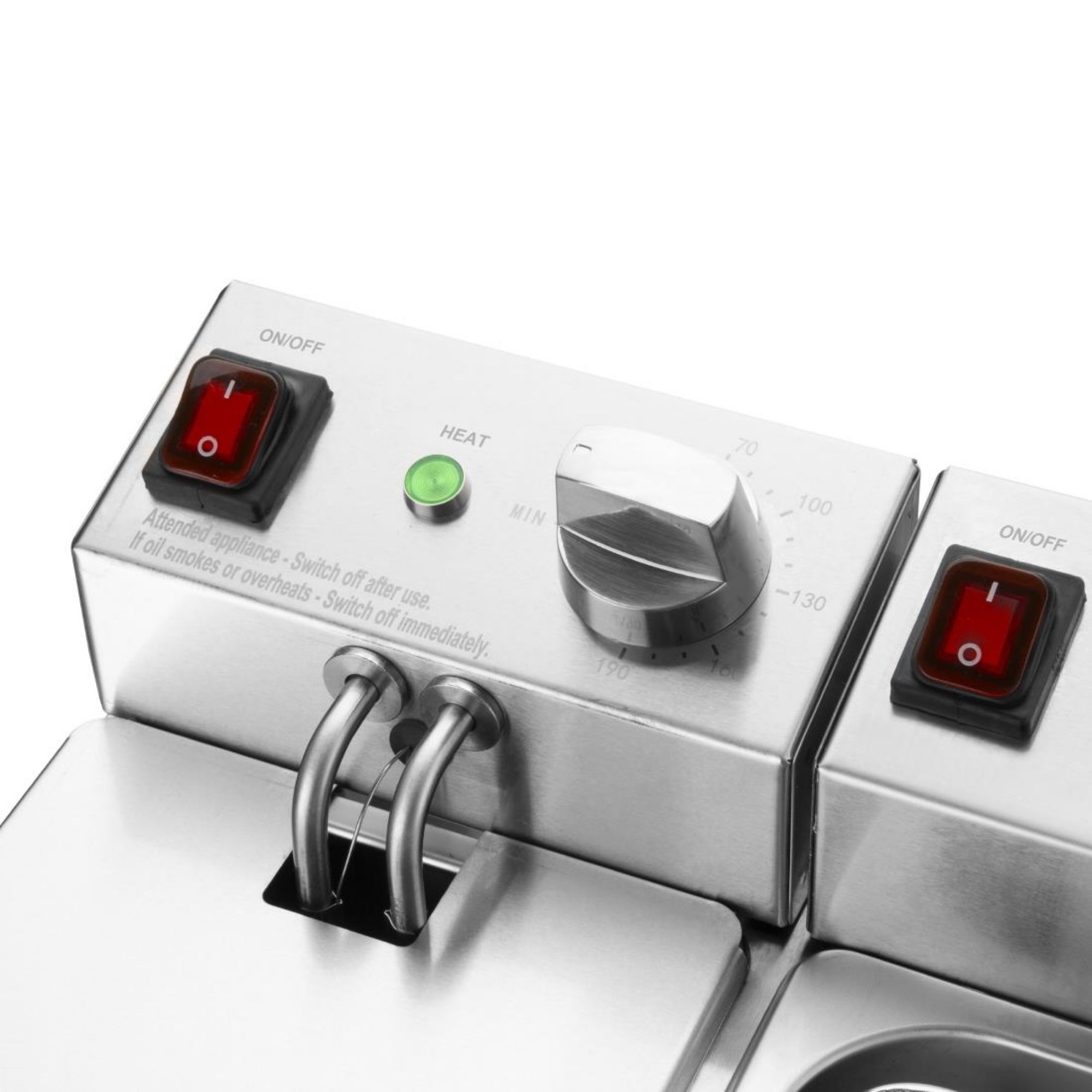 Picture of Buffalo Twin Tank Twin Basket 2x3Ltr Countertop Fryer 2x2kW