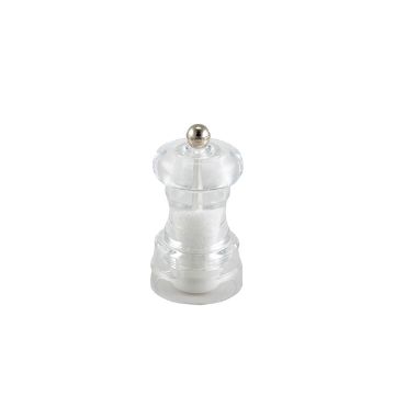 Picture of GenWare Clear Salt/ Pepper Grinder 10cm - Pack of 12