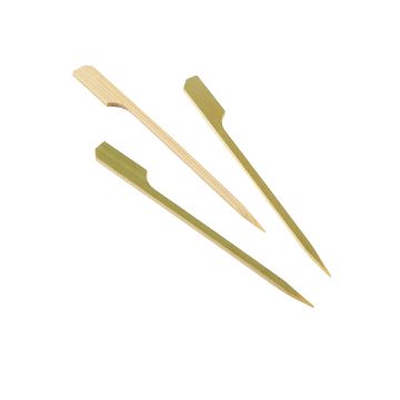 Picture of Bamboo Gun Shaped Paddle Skewers 12cm/ 4.75" (100pcs)