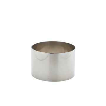 Picture of Stainless Steel Mousse Ring 9x6cm - Pack of 12