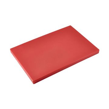 Picture of GenWare Red Low Density Chopping Board 18 x 12 x 1"