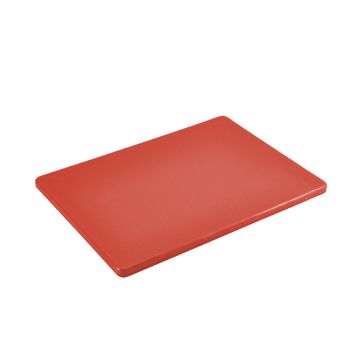 Picture of GenWare Red High Density Chopping Board 18 x 12 x 0.5"