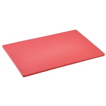 Picture of GenWare Red Low Density Chopping Board 18 x 12 x 0.5"