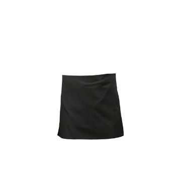 Picture of Black Short Apron 70cm x 37cm