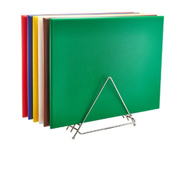 Picture of High Density Chopping Board And Rack Set 24 x 18 x 0.75"