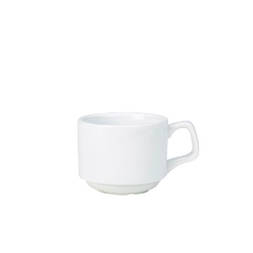 Picture of Genware Porcelain Stacking Cup 20cl/ 7oz - Pack of 6