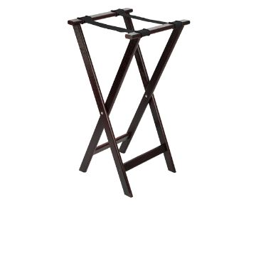 Picture of Mahogany Tray Stand 33"/ 840mm High 16.5"/ 420mm Wide