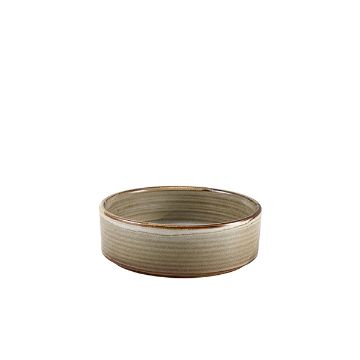 Picture of Terra Porcelain Grey Presentation Bowl 13cm - Pack of 6