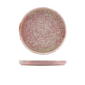 Picture of Terra Porcelain Rose Low Presentation Plate 21cm - Pack of 6